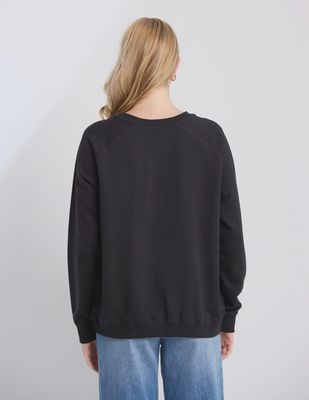 Classic Sweat Black Star Crossed