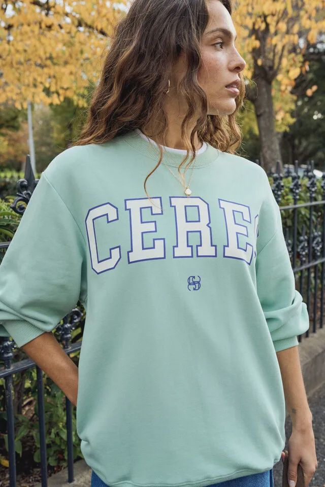 Isla Oversized Slouchy Crew
