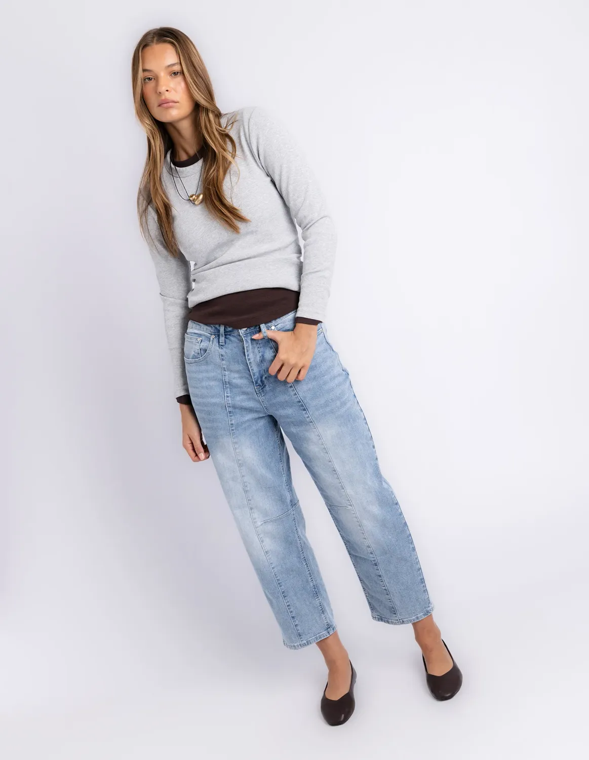 Ambrose Barrel Jean