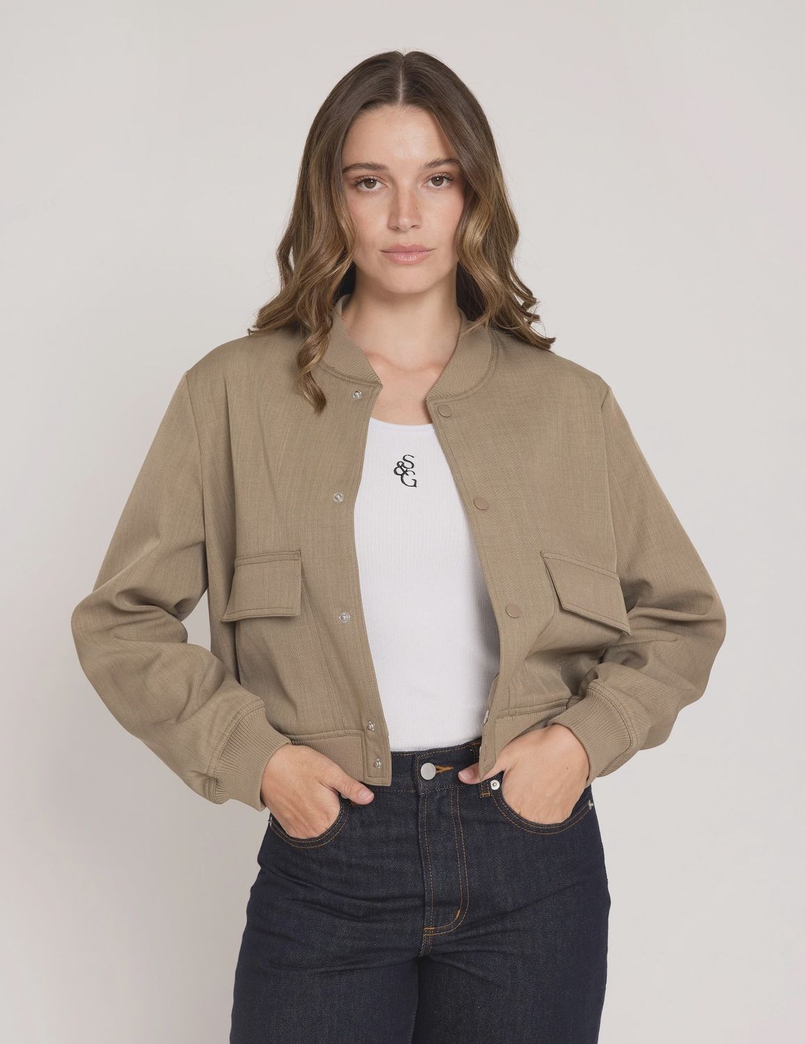 Nia Jacket - Taupe