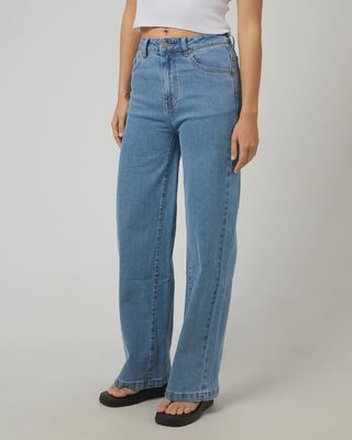 Jacqui Wide Leg - Light Blue