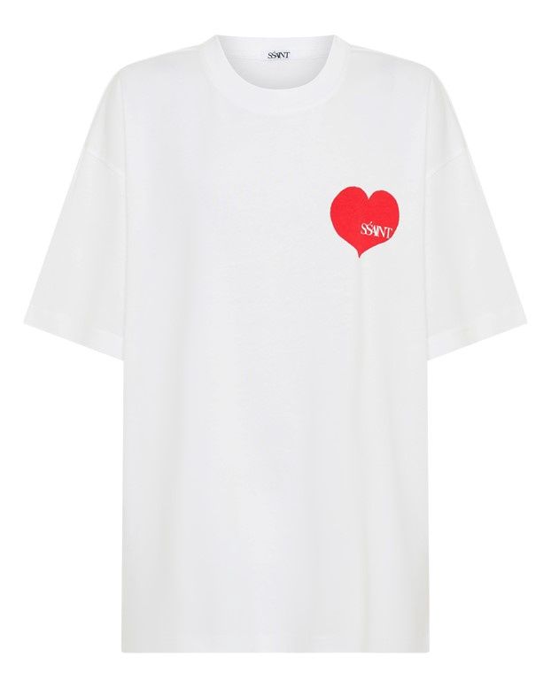 Red Heart Tee, Size: O/S
