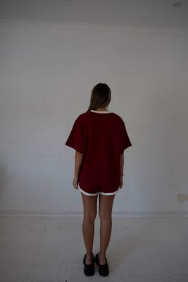 Reflective V Neck Tee