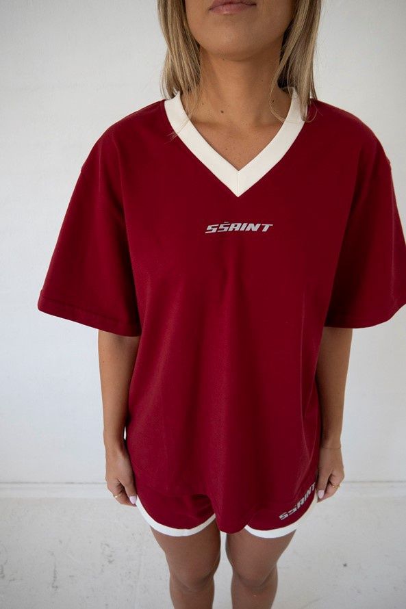 Reflective V Neck Tee
