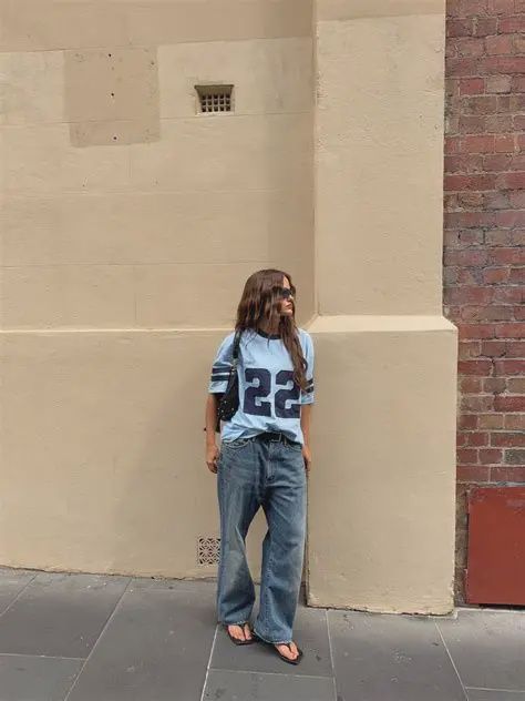 Baby Blue 22 Tee