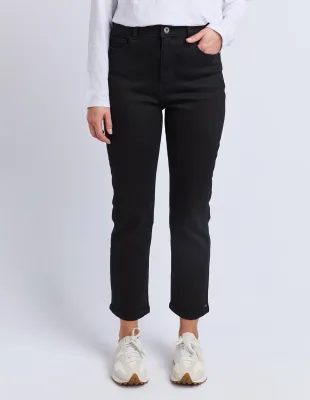 Ada Straight Leg - Black