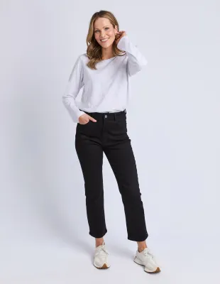 Ada Straight Leg - Black