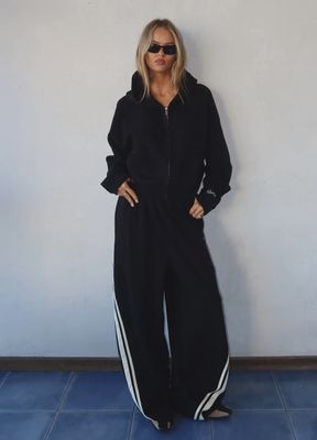 Barrel Trackpant- Black/Butter
