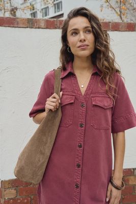 Bonnie Relaxed Shirt Dress
