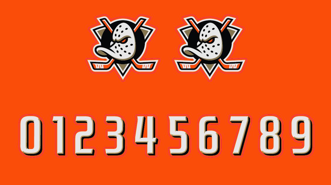 JR DUCKS AAA HELMET DECALS
