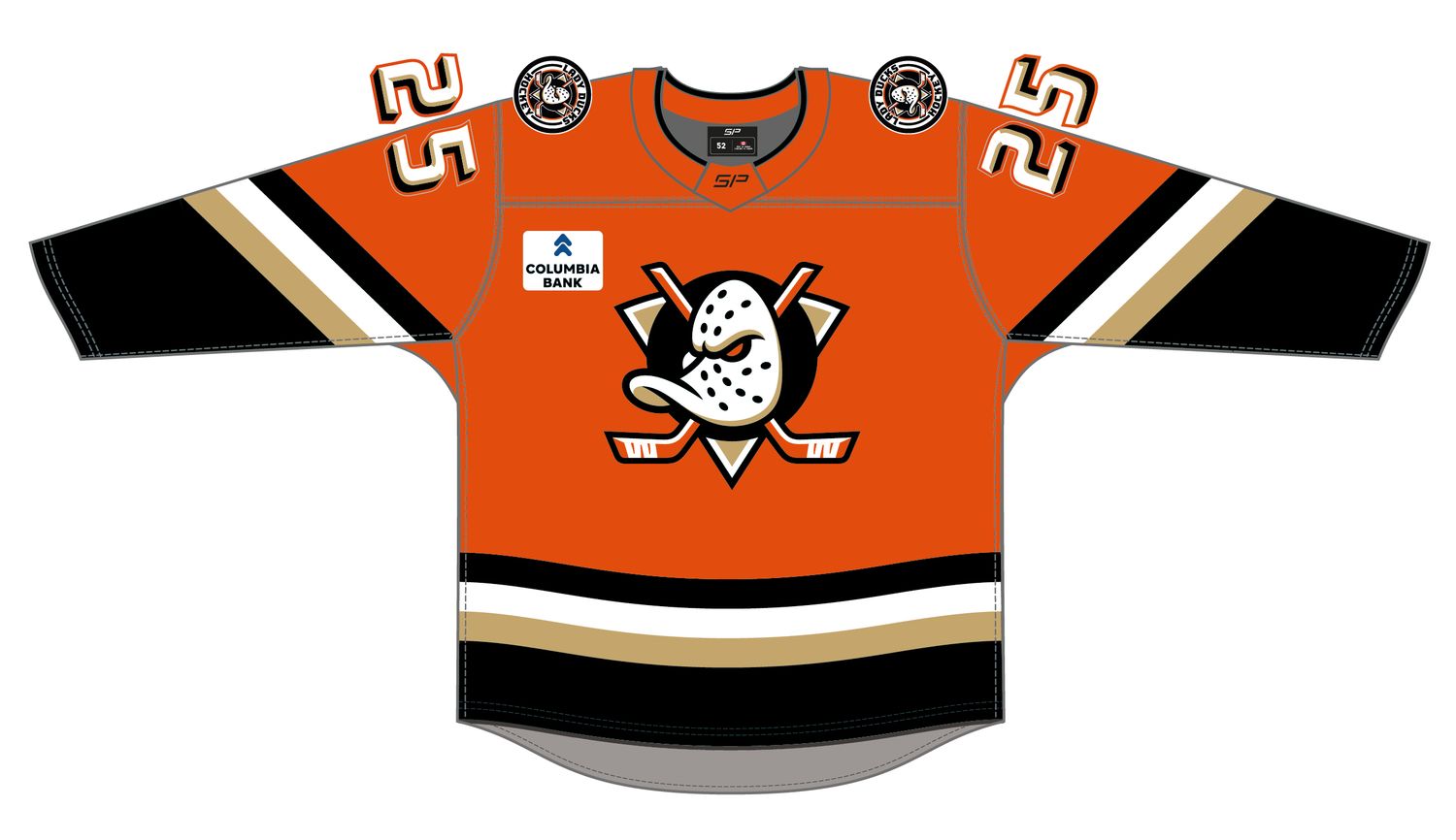 LADY DUCKS AAA ORANGE JERSEY S26