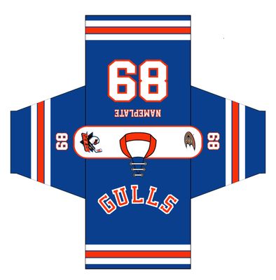 JR GULLS AA BLUE JERSEY S26