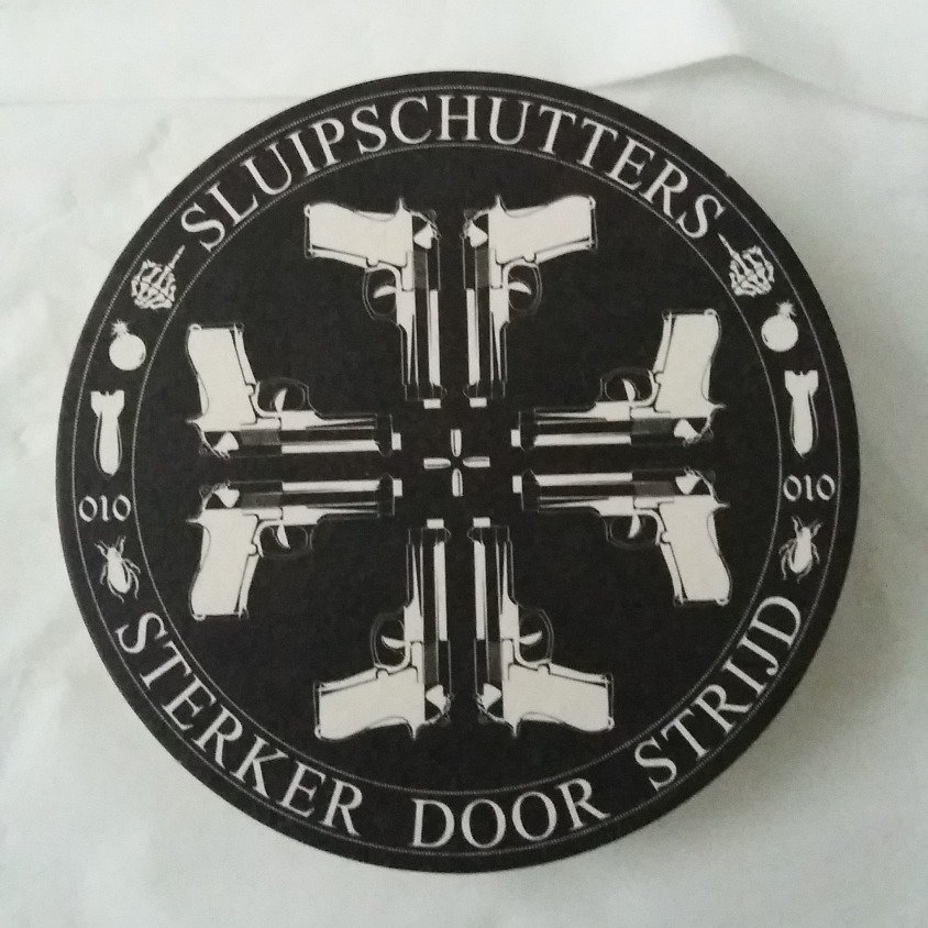 Bierviltje / Onderzetter: &#39;Sluipschutters - Sterker door Strijd&#39;