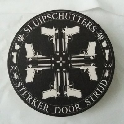 Bierviltje / Onderzetter: &#39;Sluipschutters - Sterker door Strijd&#39;