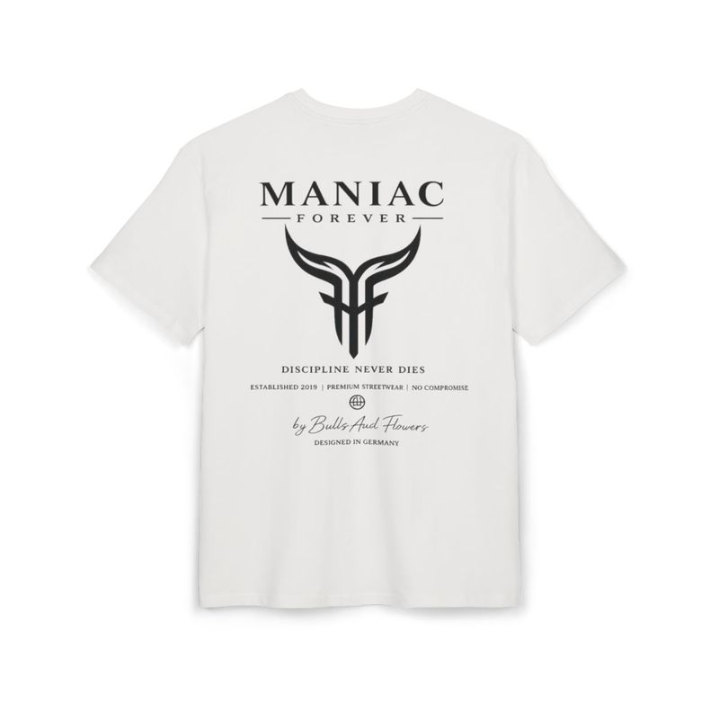Maniac Forever logo tee | Oversized T-Shirt, Trainer Gym Shirt Maniac Forever logo tee | Oversized T-Shirt, Trainer Gym Shirt