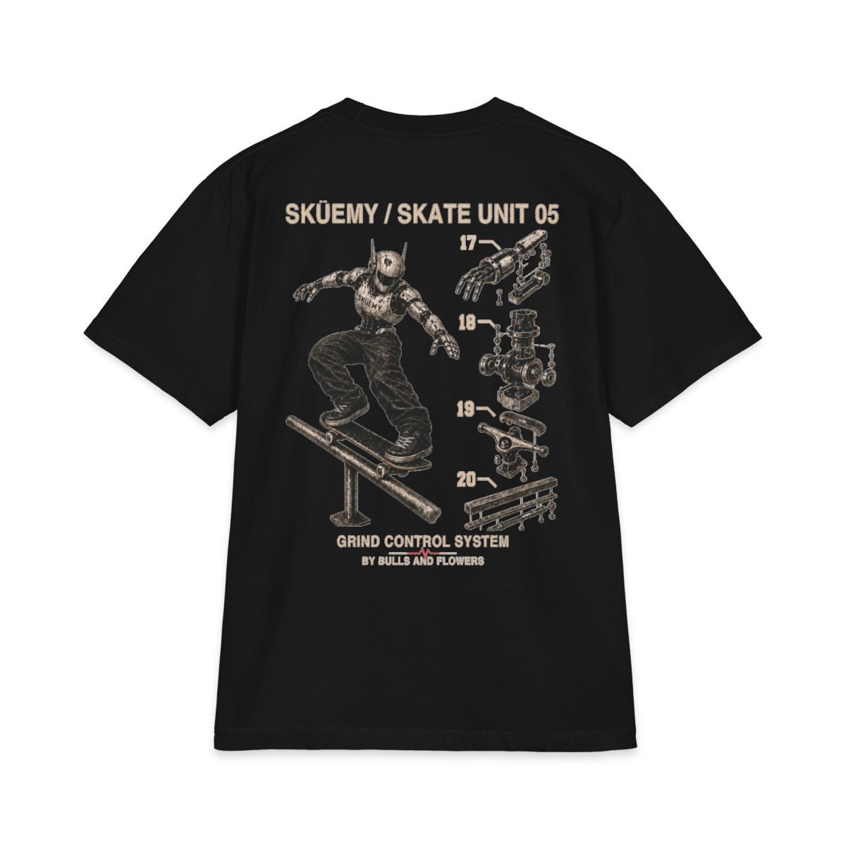 BAF Sküemy Unit-05  Unisex Max Heavyweight Tee