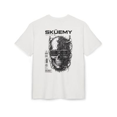 BAF Sküemy Cyber Skull Tee | Graphic Skull Techwear Shirt