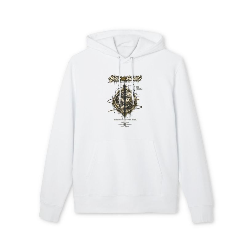 Skulls and Flowers Hoodie | Graphic Streetwear, Vintage Gothic Design Skulls and Flowers Hoodie | Graphic Streetwear, Vintage Gothic Design