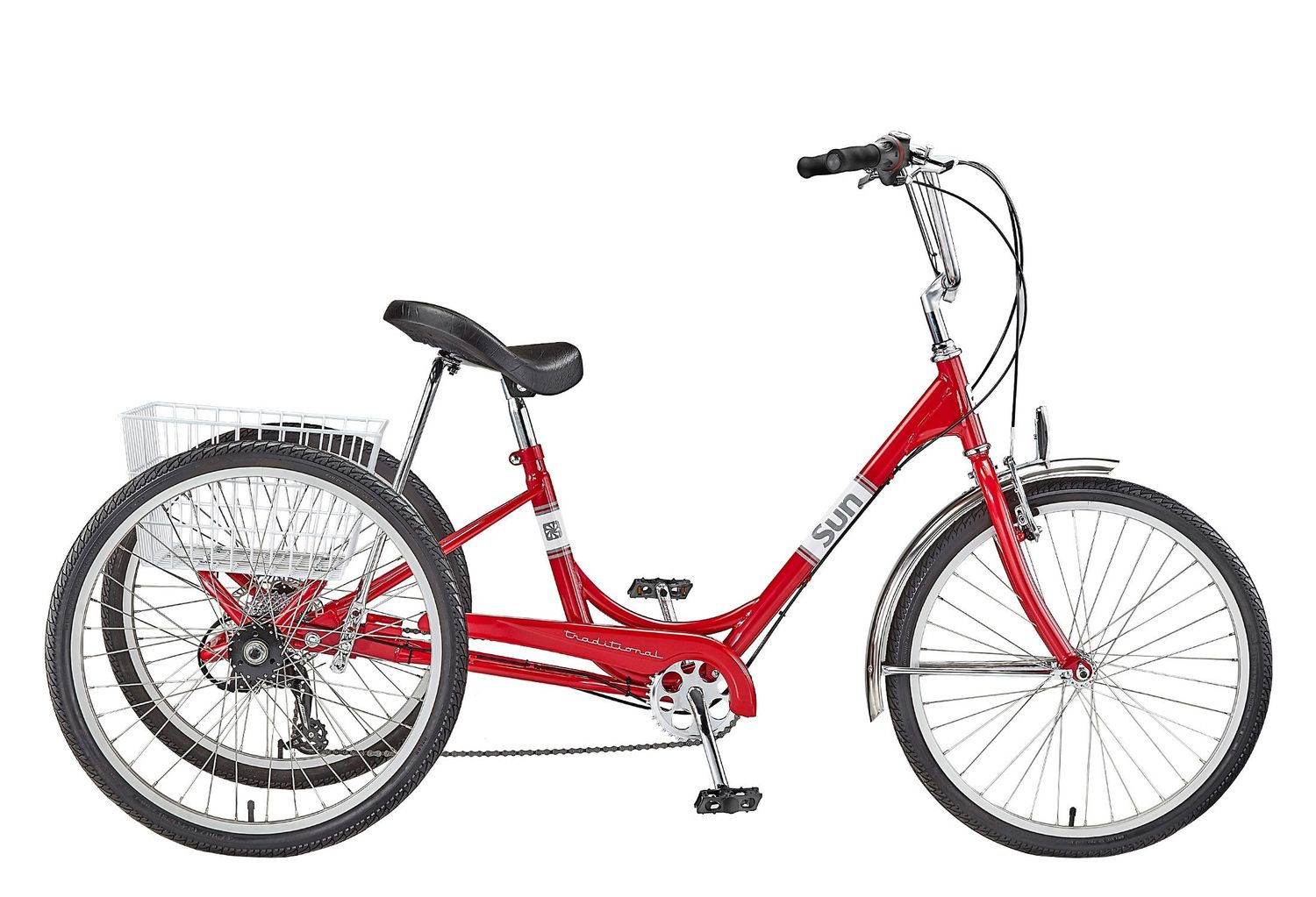 TRIKE SUN RED 7SPD