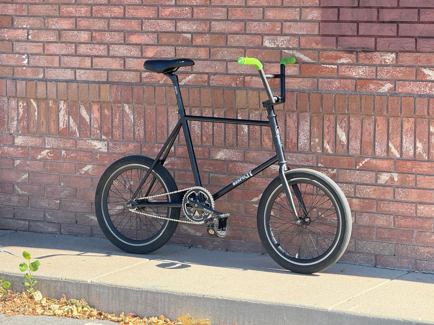 Black 20" Respect Cycles Mini Fixie, SM