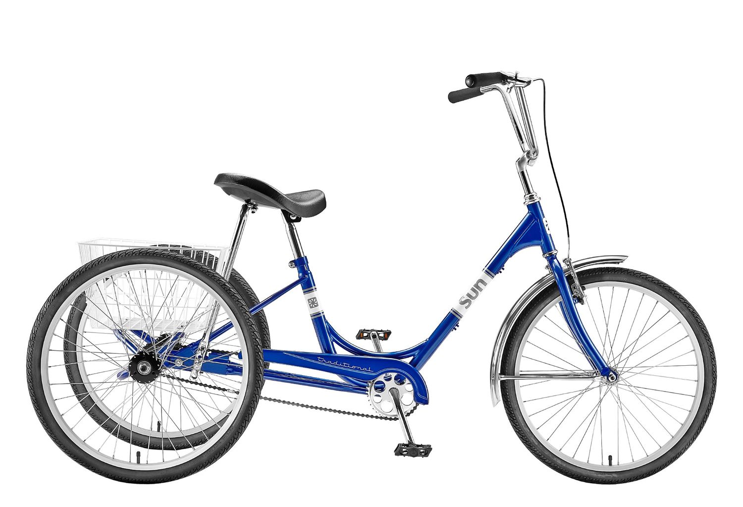 Sun Miami Trike Traditional 24 Single Speed Blue
