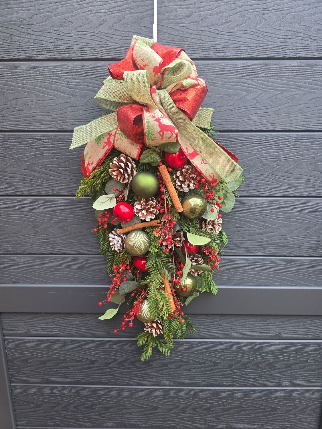 Luxury Real Touch Christmas Swag
