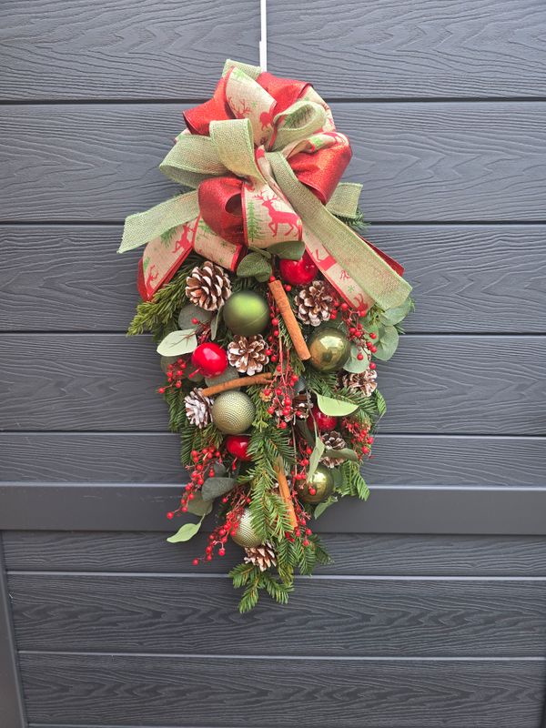 Luxury Real Touch Christmas Swag