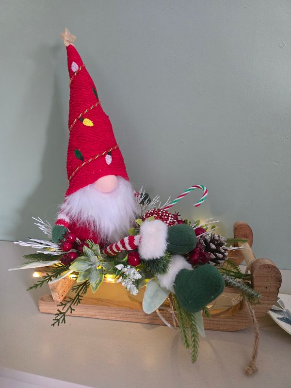 Christmas Gonk Sleigh