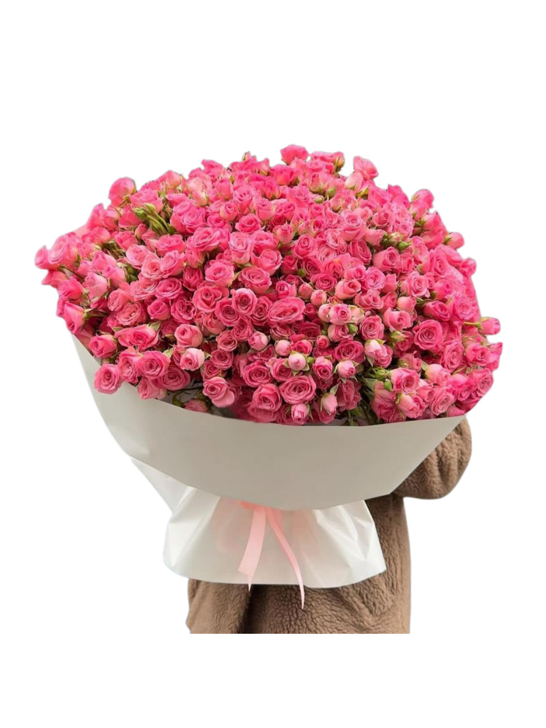 Pink Baby Roses Bouquet – Soft Elegance in Bloom