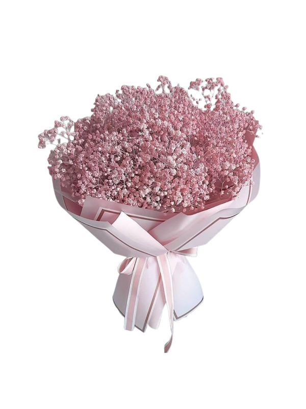 Light Pink Gypsophila Flower Bouquet