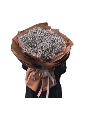 White Gypsophila Bouquet