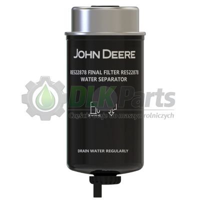 Filtr paliwa RE522878 pasujący do John Deere