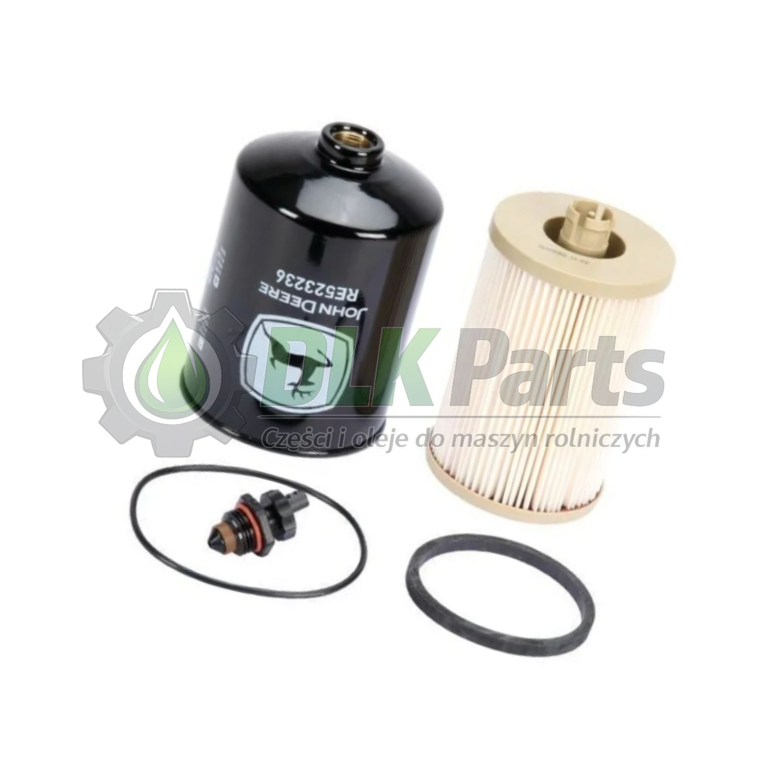 Zestaw filtrów paliwa RE525523 pasujący do John Deere