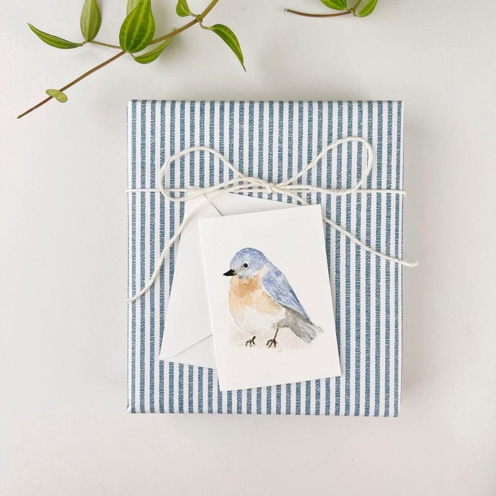 Bluebird mini notcard