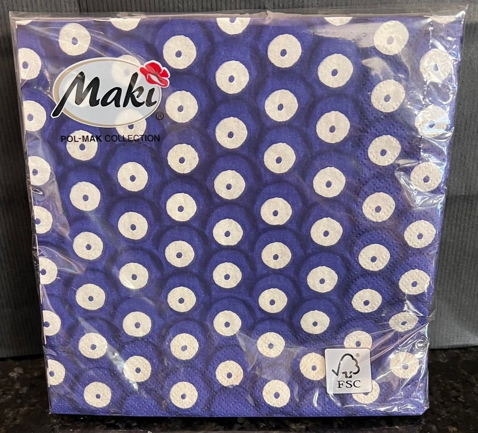 dinner napkins (dot to dot)