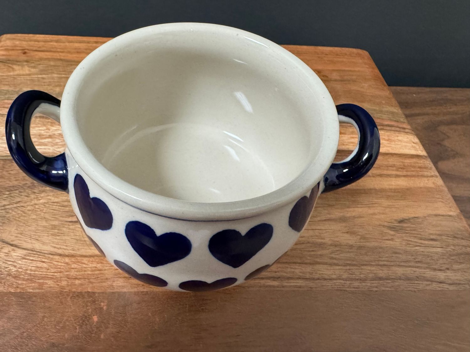 14 oz individual soup tureen "Whole Hearted"