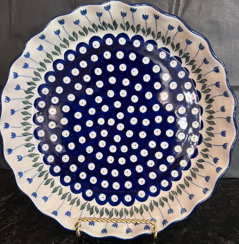 Fluted Pie Dish - 636 Misc