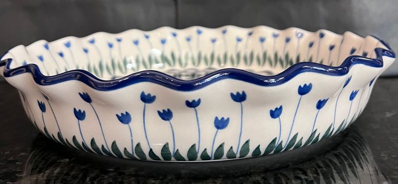 Fluted Pie Dish - 636 Misc