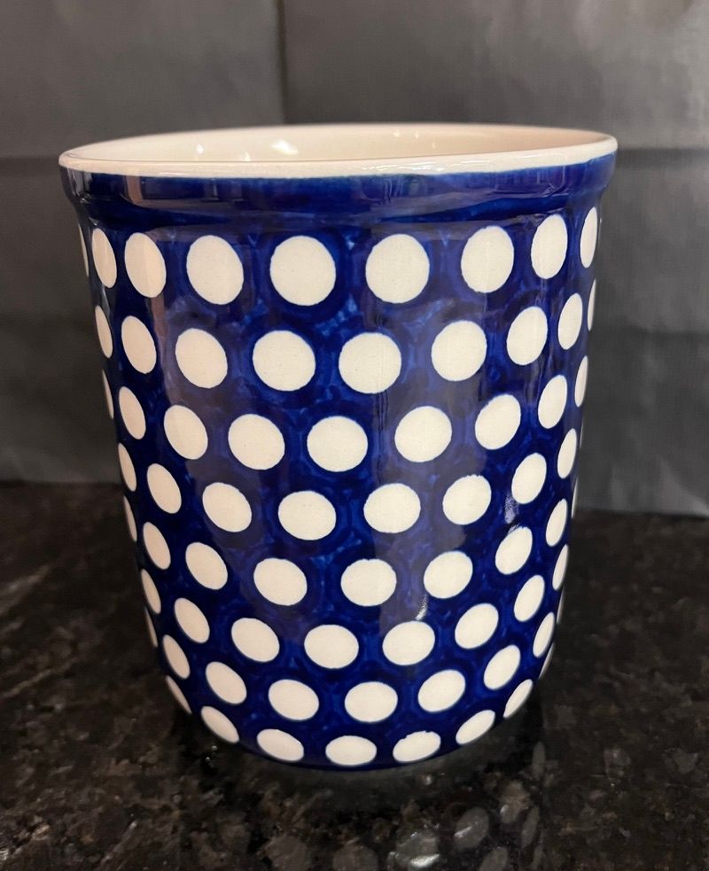 wine chiller/ utensil holder (hello dotty)