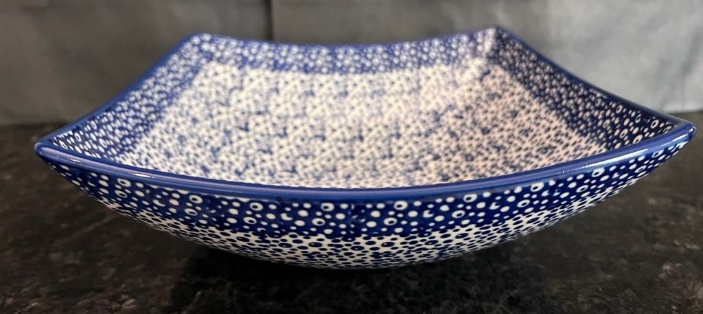 Bowl Square Nut Medium 7.75 "Sea Foam"