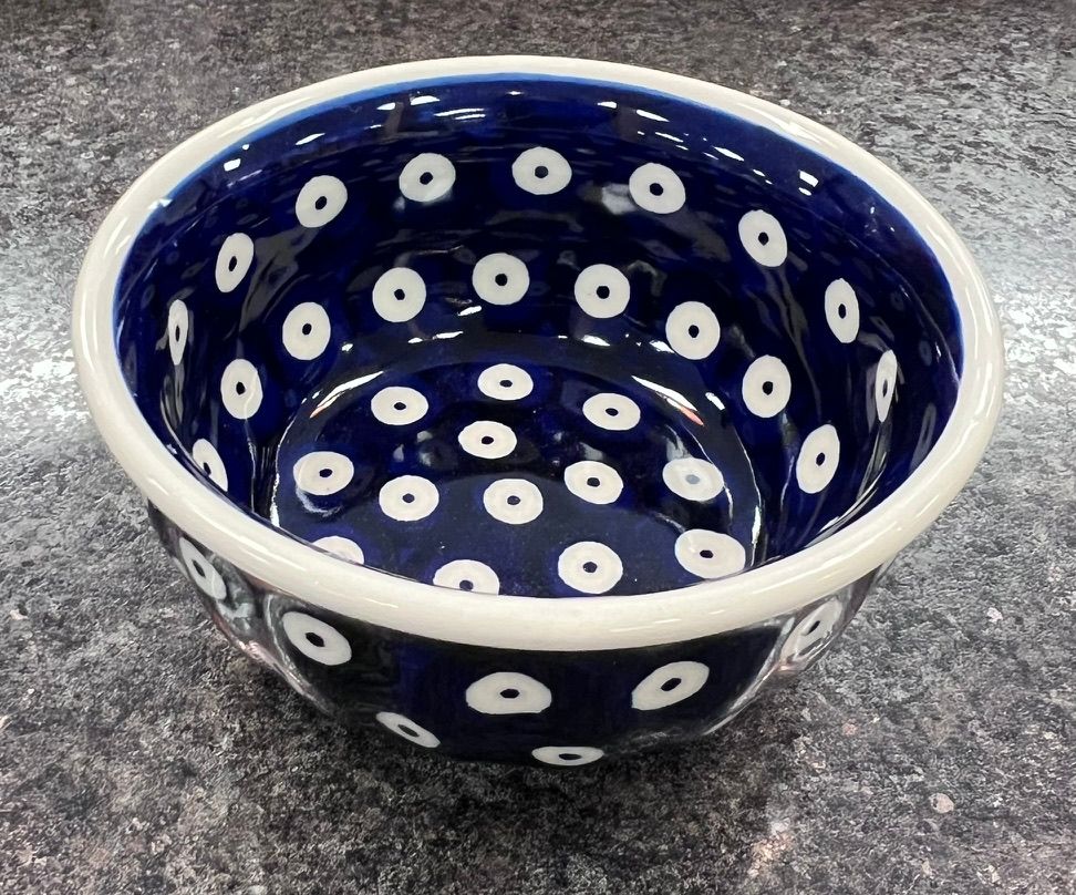 4.5in Round Bowl "Dot to Dot"