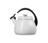 2.2 qt Cloche Kettle White Signature Gold