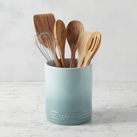 Signature Straight Utensil Crock 2.7 Qt Sea Salt