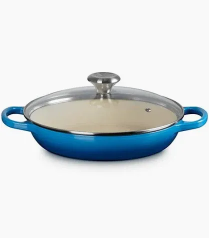 Signature Round Braiser w/glass lid - marseille