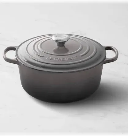 5.5 qt Signature Round Oven Ss - Oyster