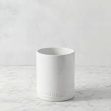 Signature Straight Wall Utensil Crock (white)