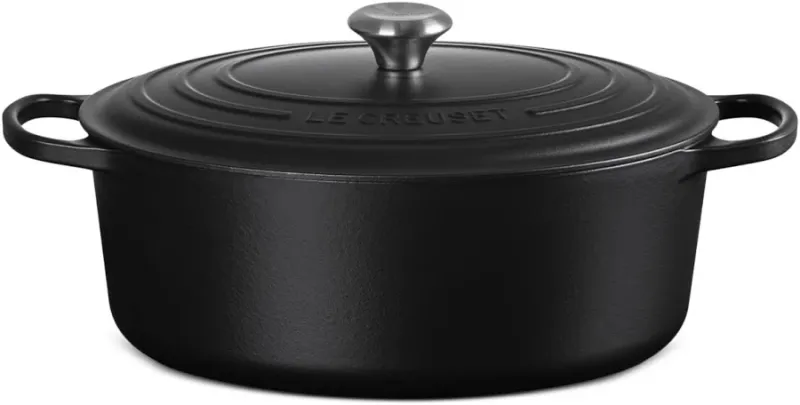 8 qt Signature Oval Oven - Licorice