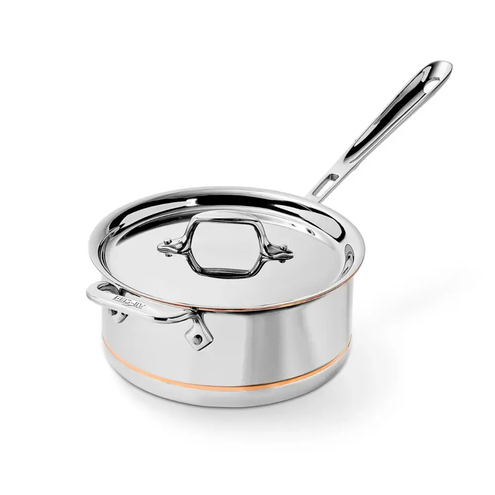 3 qt. Sauce Pan w/ Lid Copper Core