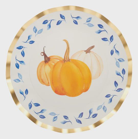 Dinner Plate- Harvest Blue