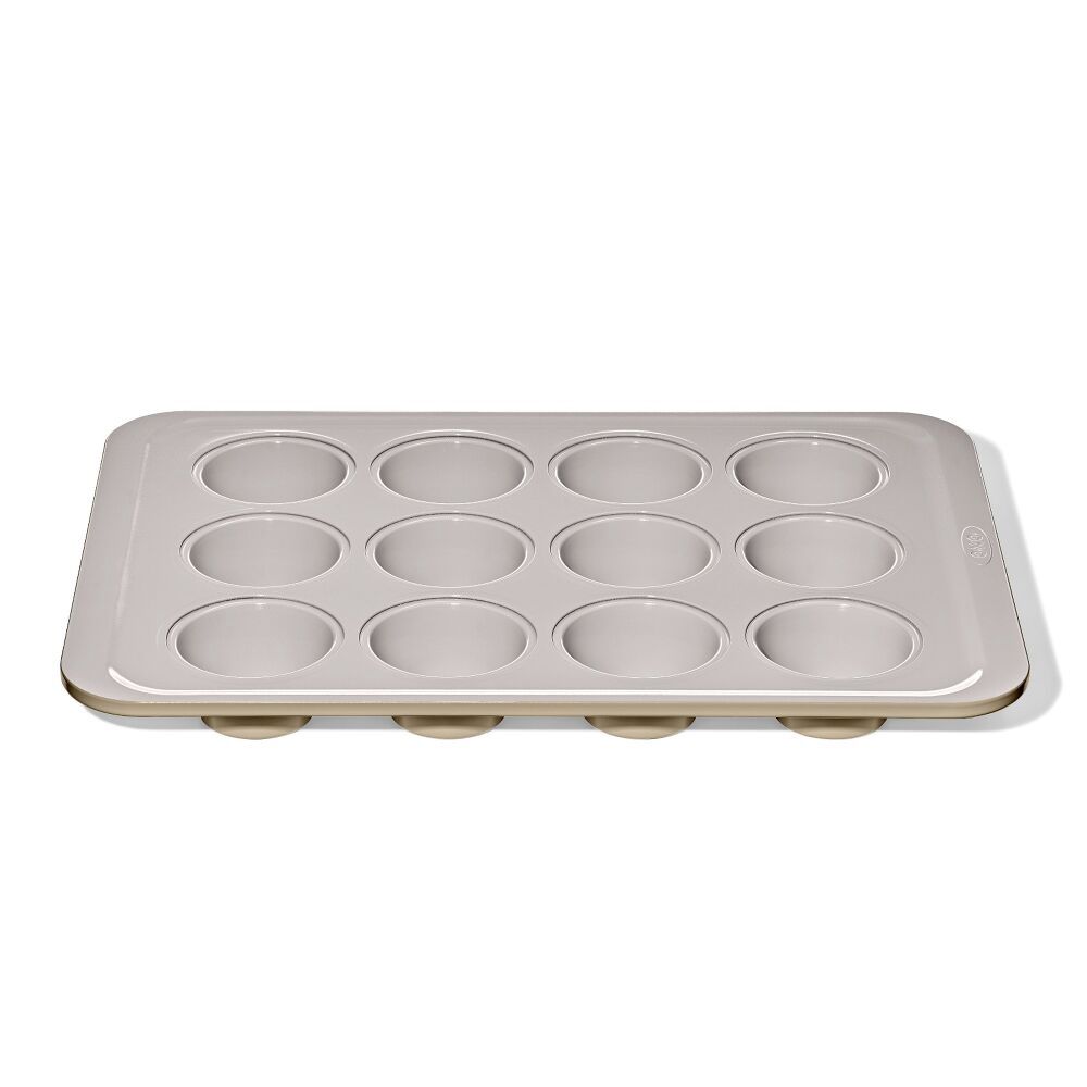 12 Cup Muffin Pan - Non-Stick Pro Ceramic Coated